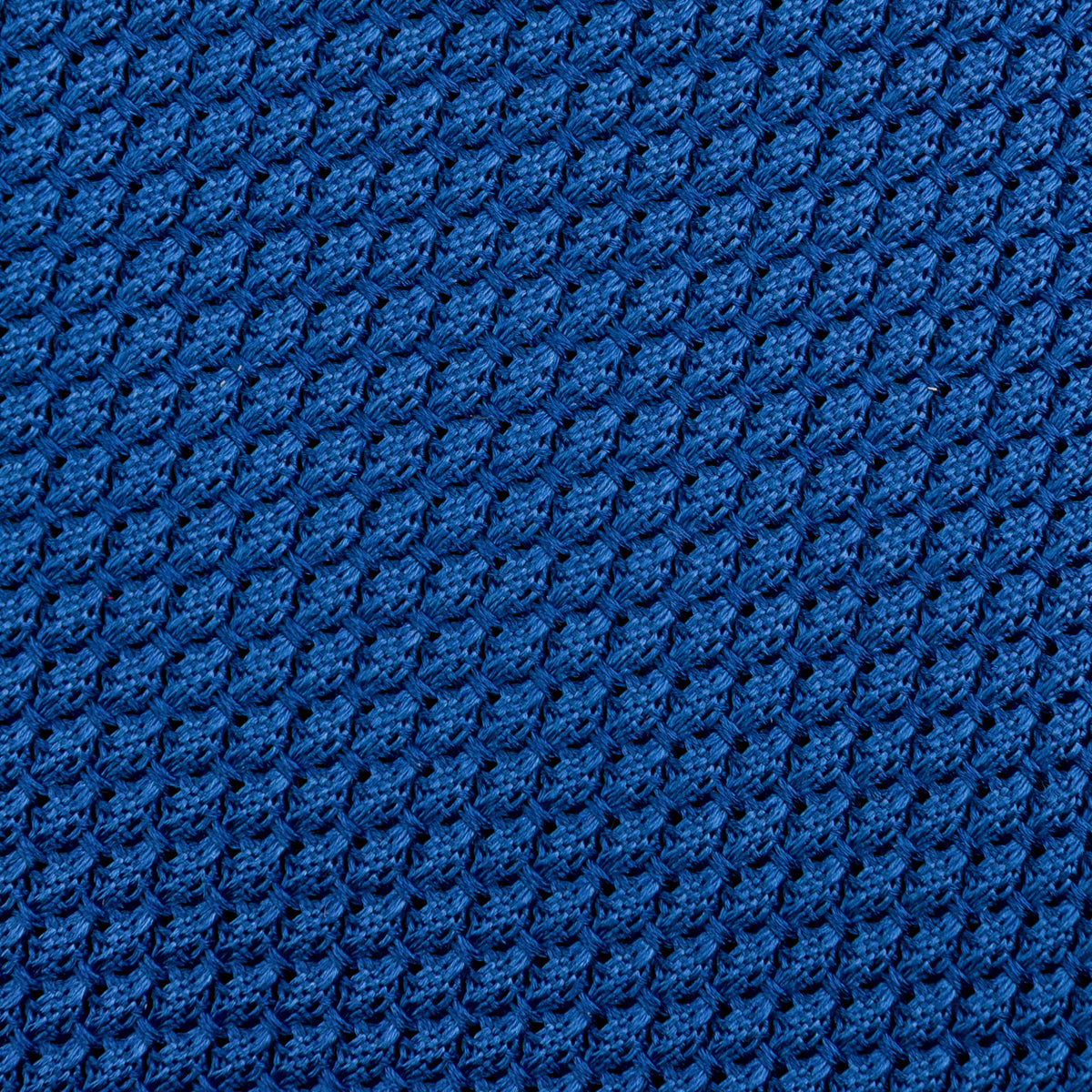 Grenadine / Garza Grossa Tie - Azure Blue - Hand-Rolled
