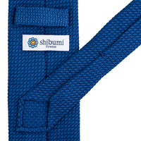 Grenadine / Garza Grossa Tie - Azure Blue - Hand-Rolled