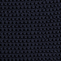 Silk Knit Tie - Midnight