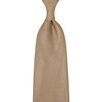Grenadine / Garza Fina Tie - Beige - Hand-Rolled