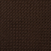 Grenadine / Garza Grossa Tie - Chocolate - Hand-Rolled