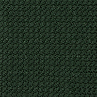 Grenadine / Garza Grossa Tie - Forest Green - Hand-Rolled
