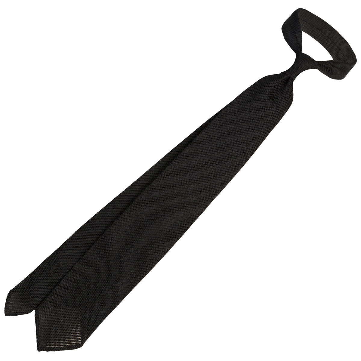 Grenadine / Garza Fina Tie - Black - Hand-Rolled