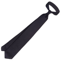 Grenadine / Garza Grossa Tie - Midnight - Hand-Rolled
