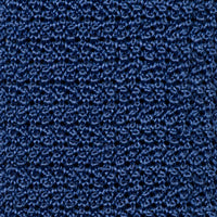 Crunchy Silk Knit Tie - Blue