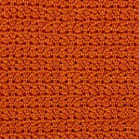 Crunchy Silk Knit Tie - Orange