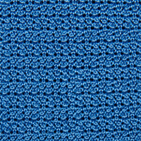Crunchy Silk Knit Tie - Azure