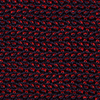 Crunchy Silk Knit Tie - Cherry / Navy Mottled