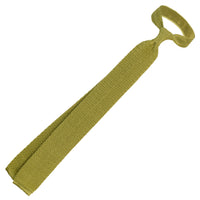 Crunchy Silk Knit Tie - Grass