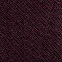 Kuska Handwoven Fina Grenadine Silk Tie - Burgundy