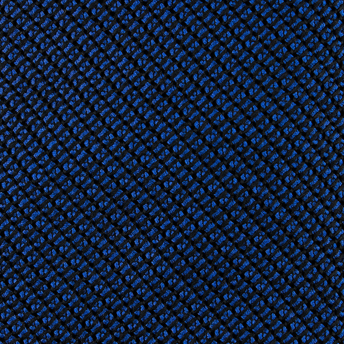 Kuska Handwoven Fina Grenadine Silk Tie - Light Navy