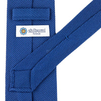 Grenadine / Garza Fina Tie - Azure Blue - Hand-Rolled