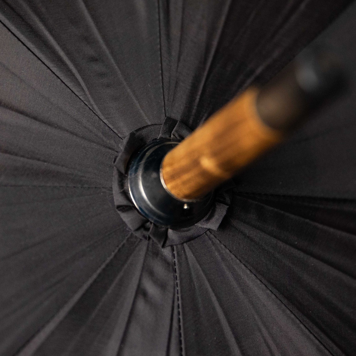 Shibumi x Mario Talarico Umbrella Espresso Plain - Bamboo