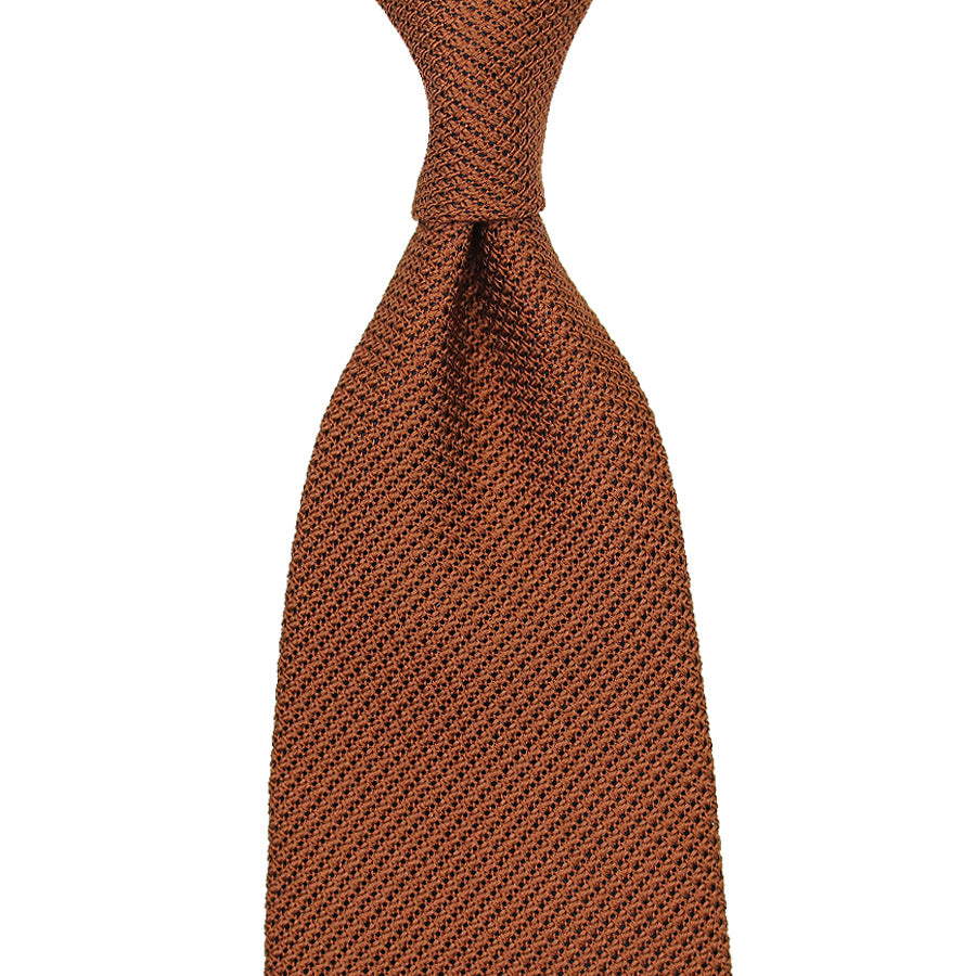 Grenadine / Garza Fina Bespoke Tie - Copper
