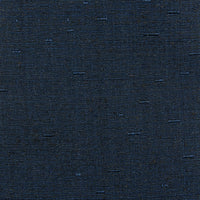 Vintage Kimono Shantung Silk Tie - Navy - Hand-Rolled