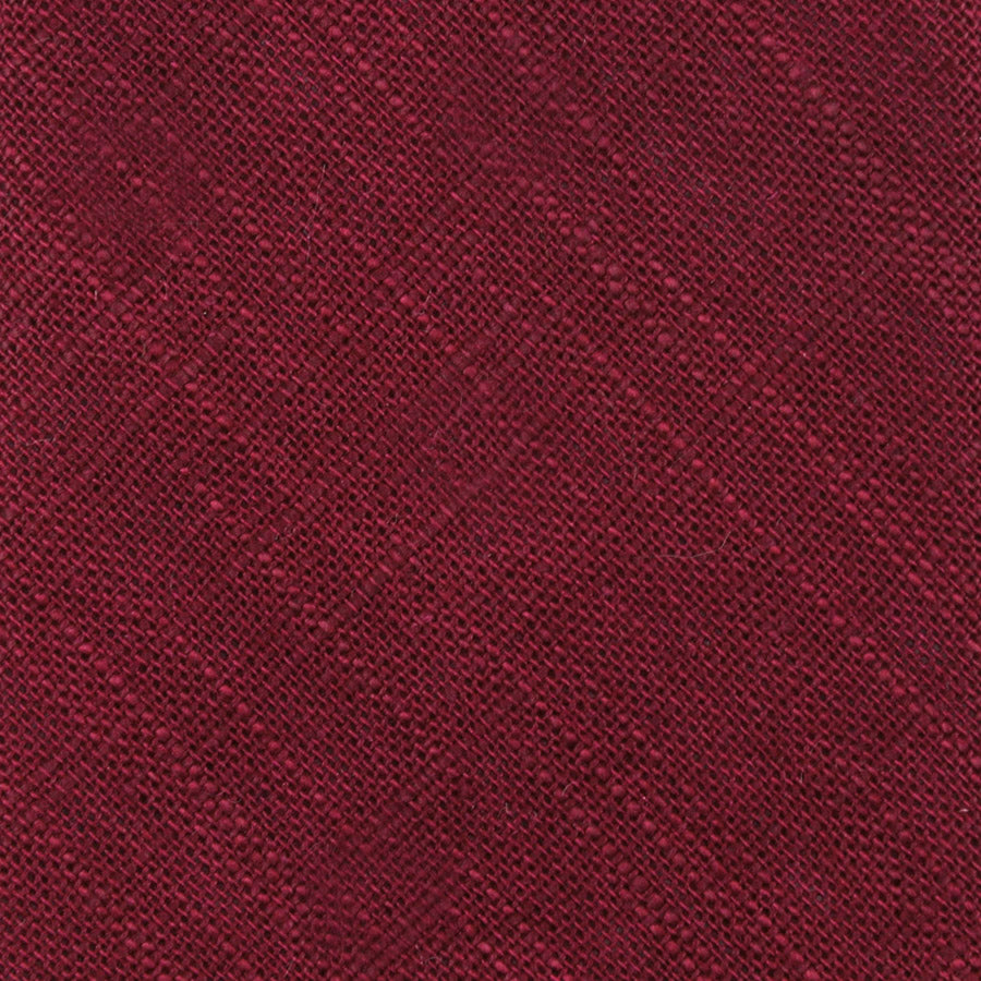 Japanese Ramie Bespoke Tie - Burgundy