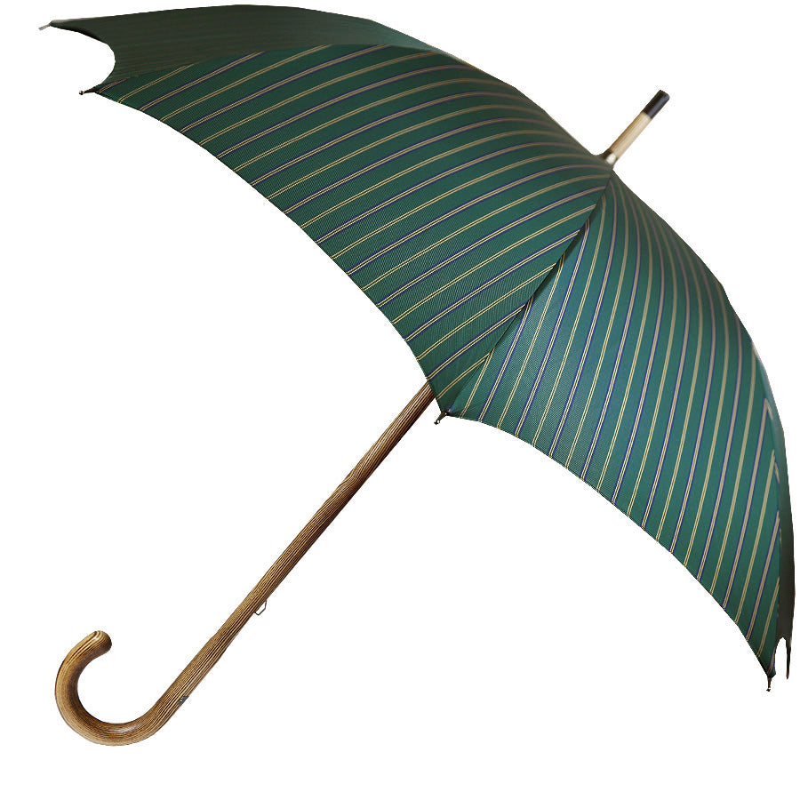 Shibumi x Mario Talarico Umbrella Green Striped - Hickory